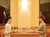 【夕食一例】日本料理「ぶな」でのお食事風景