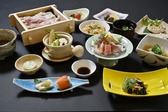 （献立例）地元食材を使った会席料理