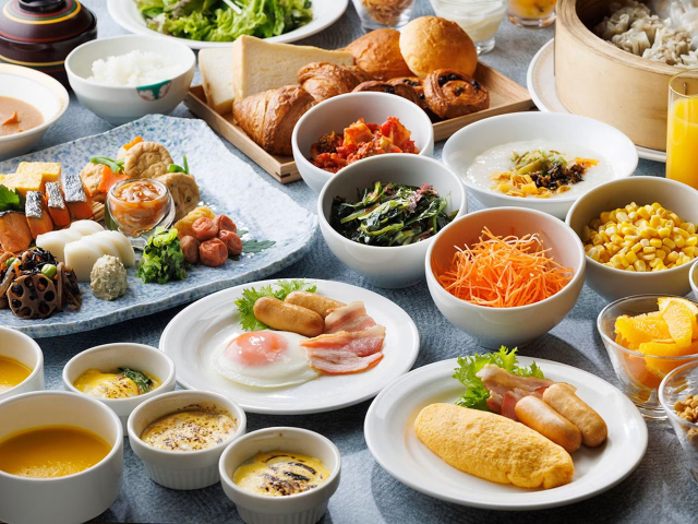 朝食ブッフェ（イメージ）