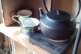 お茶も楽しめます。