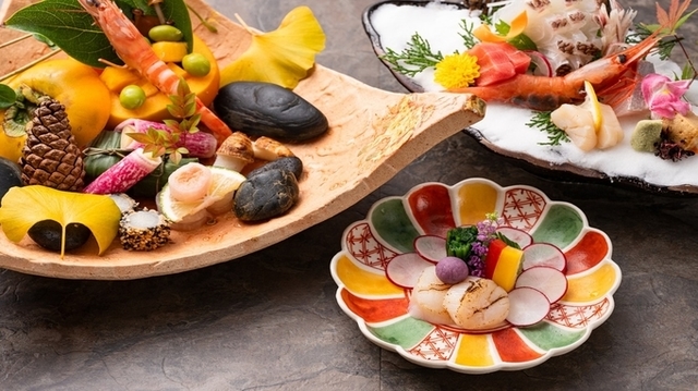 季節の会席料理一例