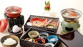 【朝食】～北陸の山の幸、海の幸を使った和定食～
