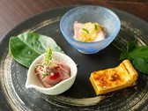 【鉄板焼】コース料理一例。旬の食材を厳選し、一品一品心を込めてご提供します。