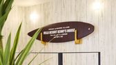 西海岸風のサーフボードデザインのウォールデコレーション