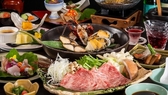 【夕食】天遊磯会席「銀朱（ぎんしゅ）」季節の一例（2025年9月1日～）