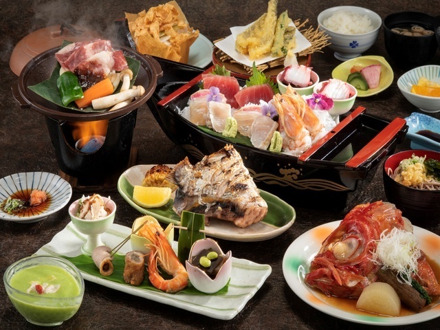 「旬華祝祷」を取り入れた当店最高級夕食