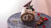 祇園辻利ほうじ茶と京きなこのロールケーキ（イメージ）