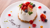 和三盆生クリームの苺ショートケーキ（イメージ）