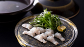 【ダイニング「清水茶寮」】京とうふ旬魚鍋懐石（淡路島産鱧のしゃぶしゃぶ／夏 イメージ）