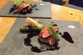 但馬牛のステーキ