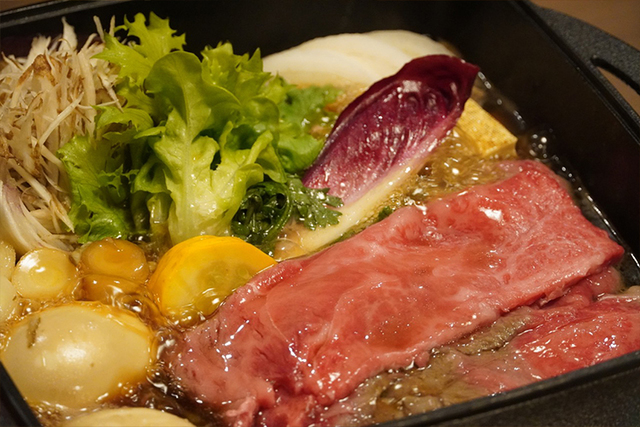 但馬牛すき焼きプラン