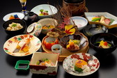 会席料理　雪　一例
