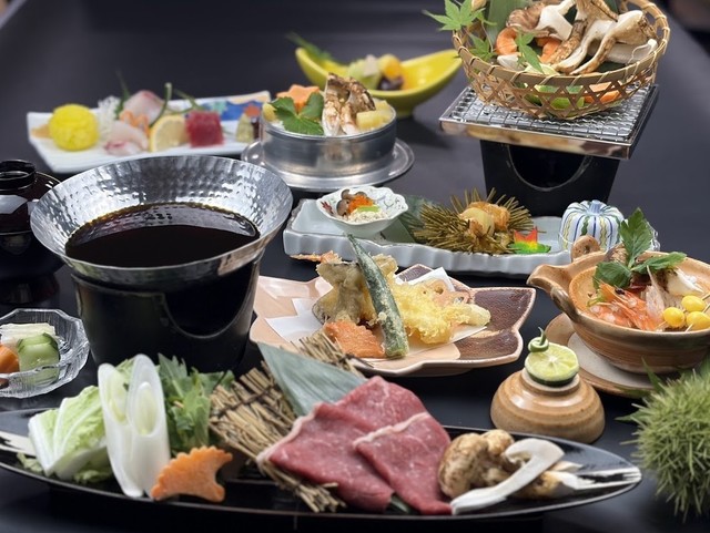 秋季限定　松茸「秋会席」