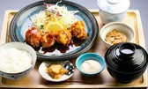定番定食メニューの「チキン南蛮定食」です。お気軽定食プランでご選択いただけます。