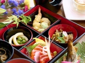 ・【夕食一例／あじさい御膳】新鮮なお刺身と天ぷらが味わえる贅沢な御膳