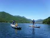 ・話題のSUP／立っても座っても寝転んでもOK！大自然を感じてください