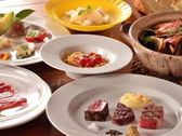 希少な「五島牛」のモモ・ヒレ・サーロインの食べくらべと旬の鮮魚を使ったお料理をお楽しみください。