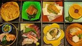 ホテル自慢の彩り箱会席