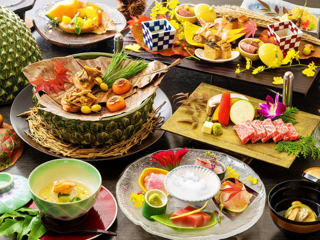 ◆創作会席　一例◆「さらなる美味しさへ」飽くなき探究心。メニューは季節ごとに異なります