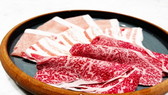 黒毛和牛も鹿児島黒豚も味わえる！食べ比べしゃぶしゃぶ会席